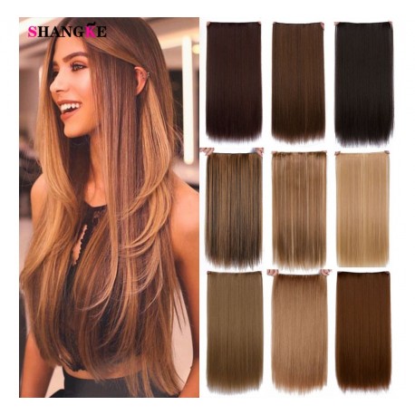Promo !! Extensiones De Cabello Seminatural 65cm Largas (Entrega Inmediata)