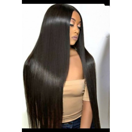 Extensiones De Cabello Seminatural Negro Extralargo (Entrega Inmediata)