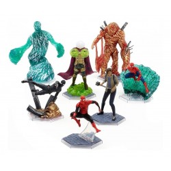 Spiderman Far From Home Set De Figuras Disney (Entrega Inmediata)