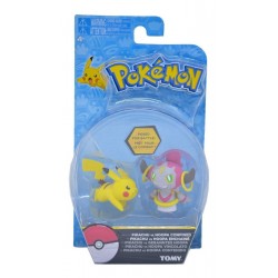 Pokemon Figuras Set X2 Personajes Original Takara Tommy (Entrega Inmediata)