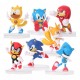 Sonic Coleccion 6 Personajes Figuras Nuevos Personajes (Entrega Inmediata)