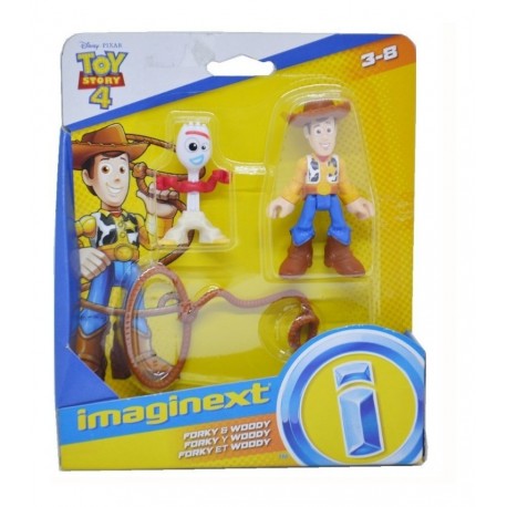Toy Story Woody Y Forky Muñecos Figuras Fisher Price (Entrega Inmediata)