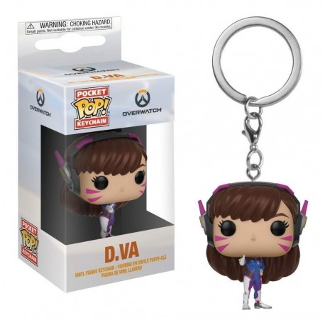 Funko Pocket Pop Overwatch D.va Llavero Original (Entrega Inmediata)