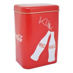 Coca Cola Recipiente Metalico Original Coleccionable Retro (Entrega Inmediata)