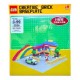 Base Verde Para Figuras Lego Plataforma (Entrega Inmediata)
