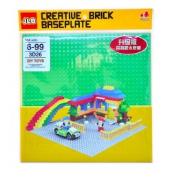 Base Verde Para Figuras Lego Plataforma (Entrega Inmediata)