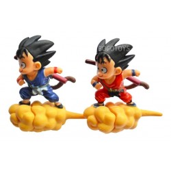 Dragon Ball Goku Nube Figura Con Chupa Para Colgar (Entrega Inmediata)