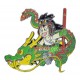 Dragon Ball Pin Goku Y Shenlong Shenron Metalico (Entrega Inmediata)