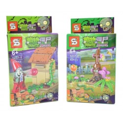 Plantas Vs Zombies Lego Figura Escenario Precio Por Caja (Entrega Inmediata)
