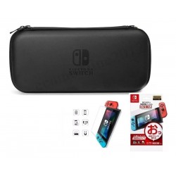Estuche Rígido Switch Lite + Vidrio Protector Lite (Entrega Inmediata)