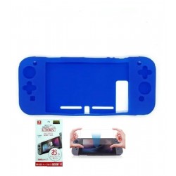 Silicona Nintendo Switch Funda Protectora + Vidrio (Entrega Inmediata)