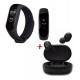 Xiaomi Mi Band 4 + Airdots Basic Xiaomi Audifonos Earbuds (Entrega Inmediata)