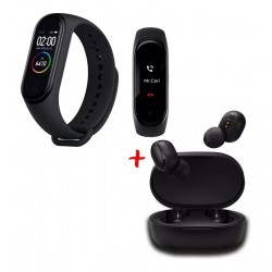 Xiaomi Mi Band 4 + Airdots Basic Xiaomi Audifonos Earbuds (Entrega Inmediata)