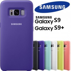 Forro Protector Silicone Case S9 S9 Plus Y Vidrio Templado (Entrega Inmediata)