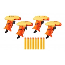 Nerf Alpha Strike Stinger Sd-1 Pack X4 Lanzador Hasbro E8316 (Entrega Inmediata)