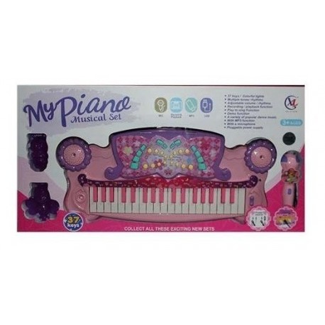Piano Organeta Ref 6619-4w Musical Niño Mp3 (Entrega Inmediata)