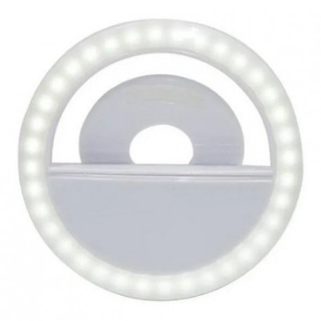 Luz Aro Led Selfie Portable Para Celular Recargable (Entrega Inmediata)