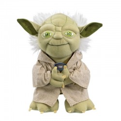 Peluche Star Wars Yoda Con Sonido 20 Cm - Disney Original (Entrega Inmediata)