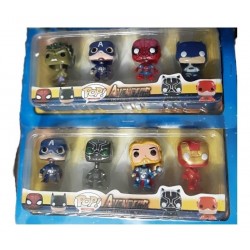 Figura Colección Avengers Set X4 - Los Vengadores (Entrega Inmediata)
