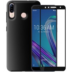 Forro Funda Estuche Asus Zenfone Max M1 Zb555kl + Vidrio 2d (Entrega Inmediata)