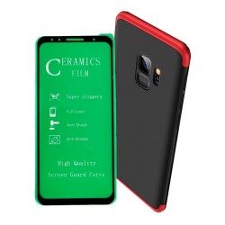 Funda Estuche 360 De Lujo + Vidrio Cerámico Samsung S9 Plus (Entrega Inmediata)