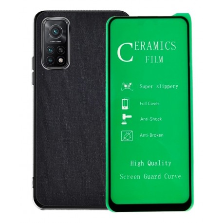Estuche Funda Elegante + Vidrio Cerámico Xiaomi Mi 10t Pro (Entrega Inmediata)