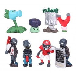 Plantas Vs Zombies Humoseta Colección X 8 Figuras En Bolsa (Entrega Inmediata)