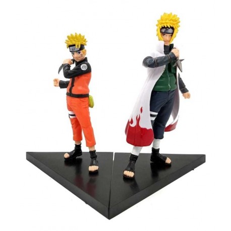Shippuden Naruto Vs Minato Colección X 2 Figuras En Bolsa (Entrega Inmediata)