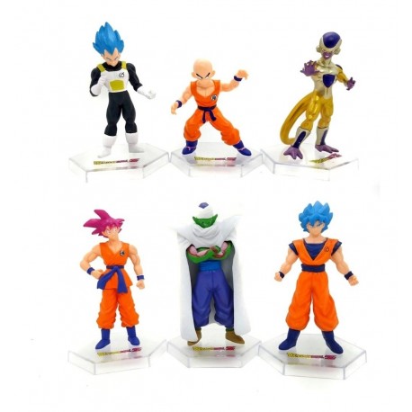 Dragon Ball Freezer Resurección Colección 6 Figuras Bolsa (Entrega Inmediata)