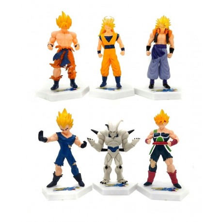 Dragon Ball Kai Omega Shenron Colección X 6 Figuras En Bolsa (Entrega Inmediata)