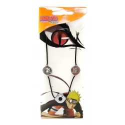 Naruto Shippuden Akatsuki Itachi Uchiha 3 Bucles Collar (Entrega Inmediata)