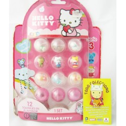 Set X 12 Squinkies Hellokitty Serie 3 Nuevo (Entrega Inmediata)