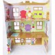 Casita Plegable De Carton. Figura De Carton (Entrega Inmediata)