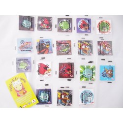 18 Stickers Angry Birds Promocionales Papas Fritas (Entrega Inmediata)