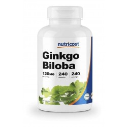 Ginkgo Biloba Americano X 240 Cáp - 120mg - Original (Entrega Inmediata)