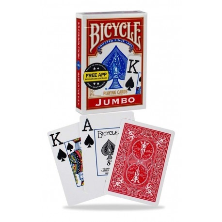 Cartas Bicycle Jumbo Cardistry Magia Baraja Poker (Entrega Inmediata)