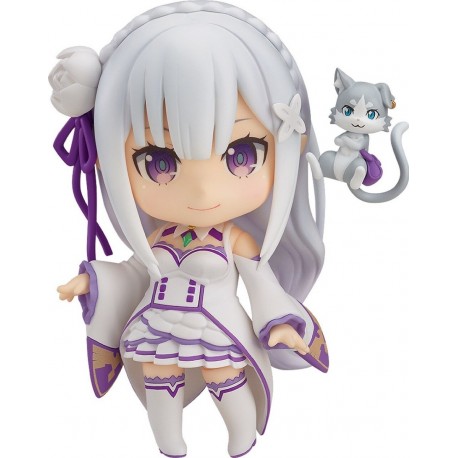Re Zero Figura Tipo Nendoroid Emilia 751 (Entrega Inmediata)