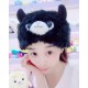 Alpacasso Negro Gorro De Peluche Alpaca (Entrega Inmediata)