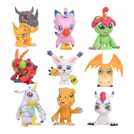 Digimon Figuras Set X 9 Agumon, Gabumon, Patamon, Gatomon, (Entrega Inmediata)