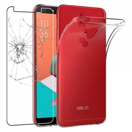 Kit Protector Funda + Vidrio Asus Zenfone 5 Lite Zc600kl (Entrega Inmediata)