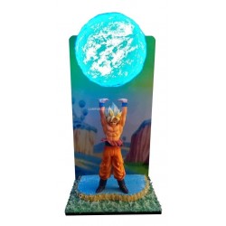 Lampara Figuras Dragon Ball Z Goku Ss1 Henkidama (Entrega Inmediata)