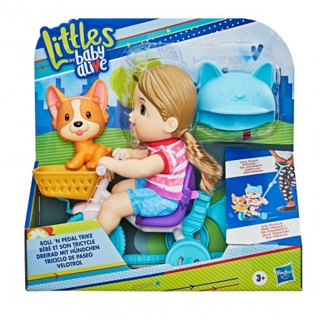 Baby Alive Littles Triciclo De Paseo (Entrega Inmediata)