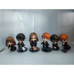 Muñecos Harry Potter Set X6 + Envío (Entrega Inmediata)