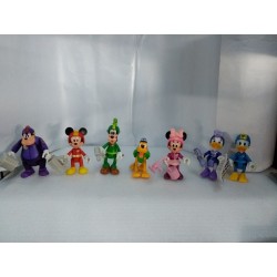 Muñecos De Mickey Mouse Colección X 7 Articulados (Entrega Inmediata)