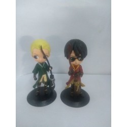 Muñecos Harry Potter Con Draco Malfoy Set X2 (Entrega Inmediata)