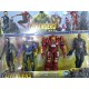 Muñecos Avengers Pantera Negra Thanos Hulkbuster Falcón X4 (Entrega Inmediata)