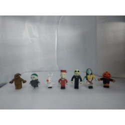 Muñecos El Estraño Mundo D Jack Set X7 (Entrega Inmediata)