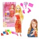 Muñeca Juguete Tipo Barbie Zapatos Articulada Accesorios (Entrega Inmediata)