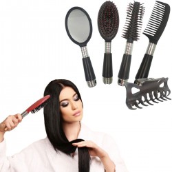 Set Cepillo Peinados Peluquería Didáctico Belleza (Entrega Inmediata)