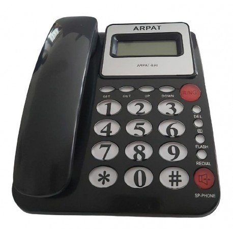 Teléfono Fijo Hogar Mesa Memoria 50 Números Calculadora (Entrega Inmediata)